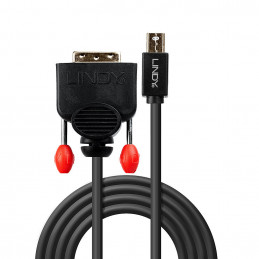 Lindy 41953 videokaapeli-adapteri 3 m Mini DisplayPort DVI-D Musta