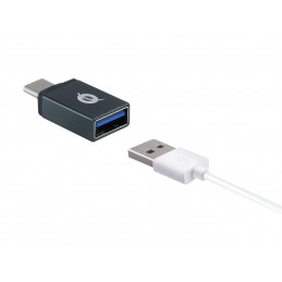 Conceptronic HUBBIES04B keskitin USB 3.2 Gen 1 (3.1 Gen 1) Type-A 5000 Mbit s Musta