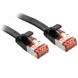 Lindy RJ45 Cat.6 U FTP 10m verkkokaapeli Musta Cat6 U FTP (STP)