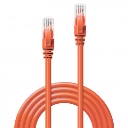 Lindy 48109 verkkokaapeli Oranssi 3 m Cat6 U UTP (UTP)