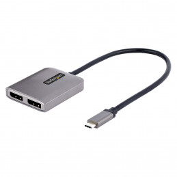 StarTech.com MST14CD122DP USB grafiikka-adapteri 4096 x 2160 pikseliä Harmaa