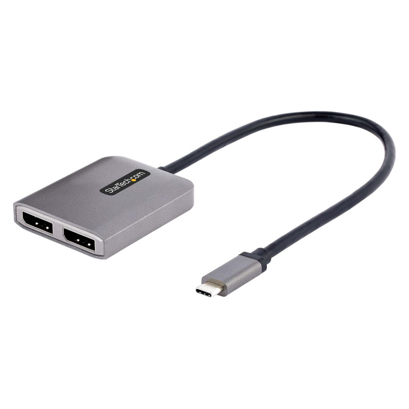 StarTech.com MST14CD122DP USB grafiikka-adapteri 4096 x 2160 pikseliä Harmaa
