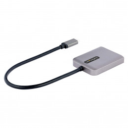 StarTech.com MST14CD122DP USB grafiikka-adapteri 4096 x 2160 pikseliä Harmaa
