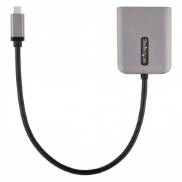 StarTech.com MST14CD122DP USB grafiikka-adapteri 4096 x 2160 pikseliä Harmaa