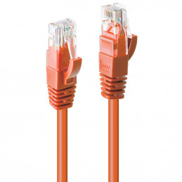 Lindy 48115 verkkokaapeli Oranssi 30 m Cat6 U UTP (UTP)