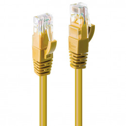 Lindy 48061 verkkokaapeli Keltainen 0,5 m Cat6 U UTP (UTP)