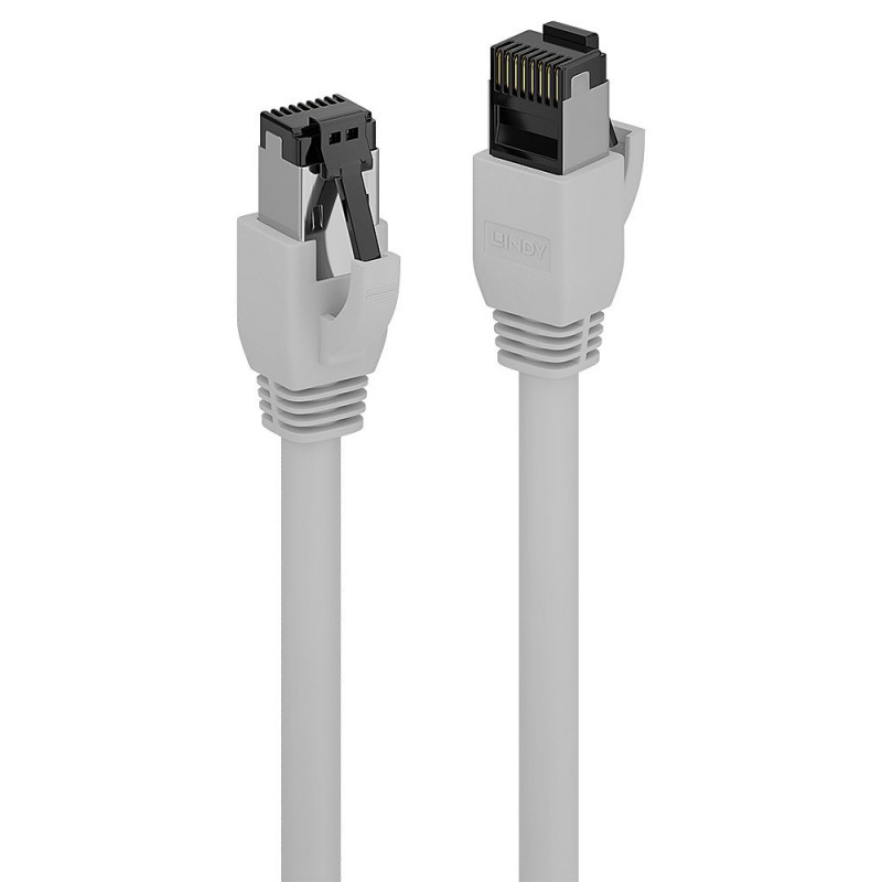 Lindy 47434 verkkokaapeli Harmaa 2 m Cat8.1 S FTP (S-STP)