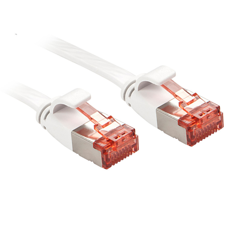 Lindy RJ45 Cat.6 U FTP 2m verkkokaapeli Valkoinen Cat6 U FTP (STP)
