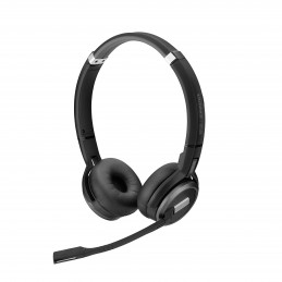 EPOS | SENNHEISER IMPACT SDW 60 HS Kuulokkeet Langaton Pääpanta Toimisto puhelukeskus Musta