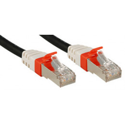Lindy Cat.6 (A) SSTP   S FTP PIMF Premium 5.0m verkkokaapeli Musta 5 m