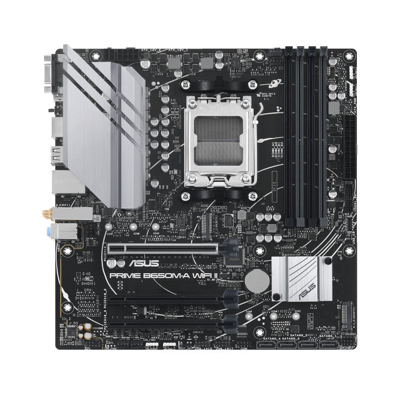 ASUS PRIME B650M-A WIFI II AMD B650 Pistoke AM5 mikro ATX