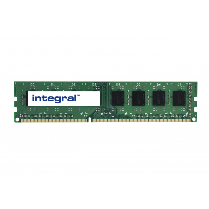 Integral 8GB PC RAM MODULE DDR3 1333MHZ PC3-10600 UNBUFFERED ECC 1.5V 512X8 CL9 muistimoduuli 1 x 8 GB