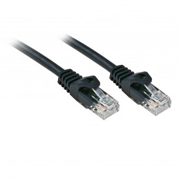 Lindy Rj45 Rj45 Cat6 3m verkkokaapeli Musta U UTP (UTP)