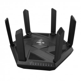 ASUS RT-AXE7800 langaton reititin Kolmikaista (2,4 GHz 5 GHz 6 GHz) Musta
