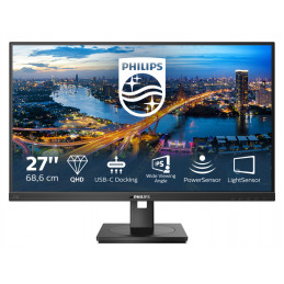 Philips 276B1 00 tietokoneen litteä näyttö 68,6 cm (27") 2560 x 1440 pikseliä Full HD LED Musta