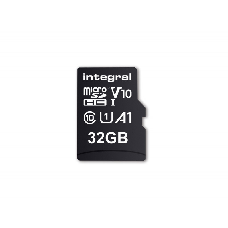 Integral 32GB HIGH SPEED MICROSDHC XC V10 UHS-I U1 MicroSD