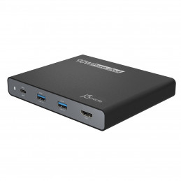 j5create JCDP392-EN - 90W Built-in USB-C™ Travel Dock - EU