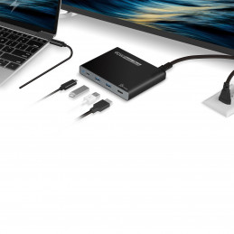 j5create JCDP392-EN - 90W Built-in USB-C™ Travel Dock - EU