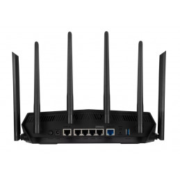 ASUS TUF Gaming AX6000 (TUF-AX6000) langaton reititin Gigabitti Ethernet Kaksitaajuus (2,4 GHz 5 GHz) Musta