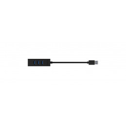 ICY BOX IB-HUB1419-U3 USB 3.2 Gen 1 (3.1 Gen 1) Type-A 5000 Mbit s Musta