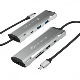 j5create JCD393-N 4K60 Elite USB-C® 10 Gbps n minitelakka