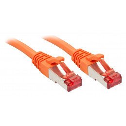 Lindy Rj45 Rj45 Cat6 0.3m verkkokaapeli Oranssi 0,3 m S FTP (S-STP)