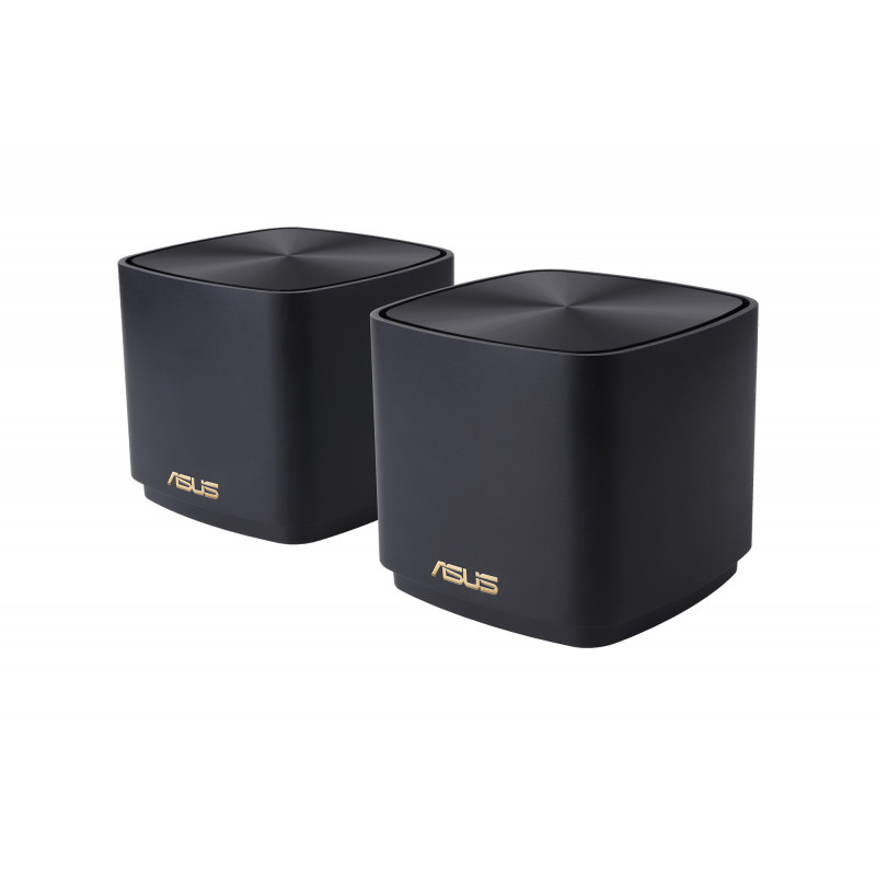 ASUS ZenWiFi XD4 Plus (B-2-PK) Kaksitaajuus (2,4 GHz 5 GHz) Wi-Fi 6 (802.11ax) Musta Sisäinen