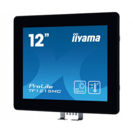 iiyama ProLite TF1215MC-B1 tietokoneen litteä näyttö 30,7 cm (12.1") 1024 x 768 pikseliä LCD Kosketusnäyttö Musta