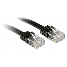 Lindy 5m Cat.6 verkkokaapeli Musta 10 m Cat6