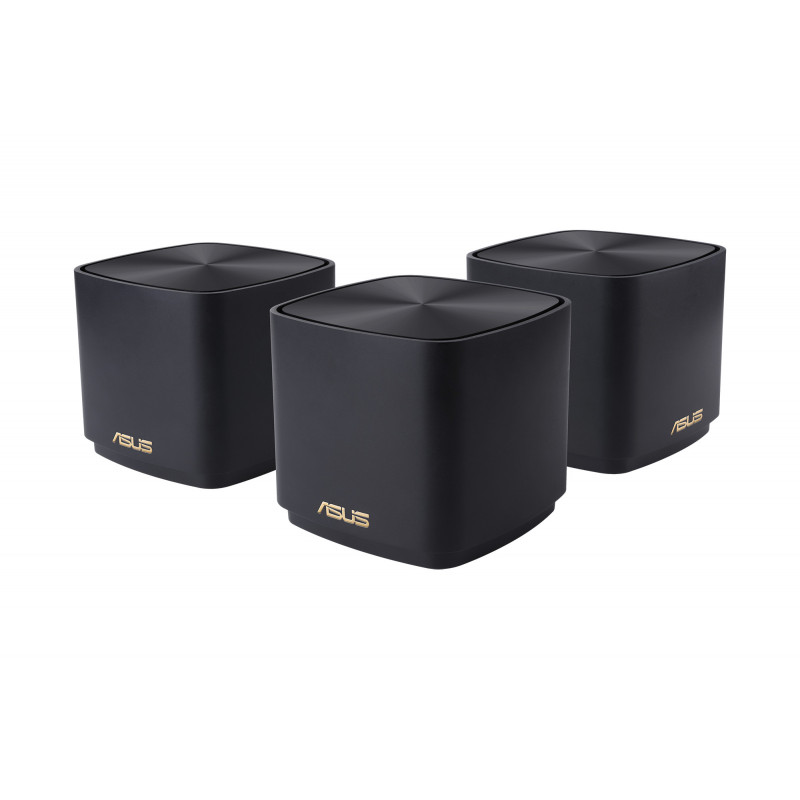 ASUS ZenWiFi XD4 Plus (B-3-PK) Kaksitaajuus (2,4 GHz 5 GHz) Wi-Fi 6 (802.11ax) Musta 2 Sisäinen