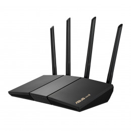 ASUS RT-AX57 langaton reititin Gigabitti Ethernet Kaksitaajuus (2,4 GHz 5 GHz) Musta