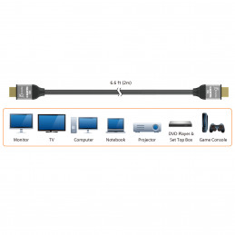 j5create JDC53-N Ultra High Speed 8K UHD HDMI™ -kaapeli