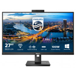 Philips B Line 276B1JH 00 tietokoneen litteä näyttö 68,6 cm (27") 2560 x 1440 pikseliä Quad HD LCD Musta
