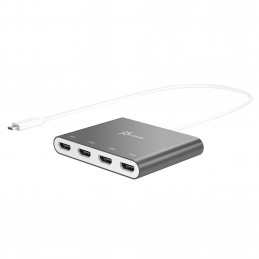 j5create JCA366-N USB-C™- 4-Port HDMI™ -usean monitorin sovitin