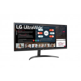 LG 34WP500-B tietokoneen litteä näyttö 86,4 cm (34") 2560 x 1080 pikseliä UltraWide Full HD LED Musta