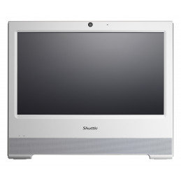 Shuttle X50V8 Intel® Celeron® 39,6 cm (15.6") 1366 x 768 pikseliä Kosketusnäyttö All-in-One PC -aihio Wi-Fi 5 (802.11ac)