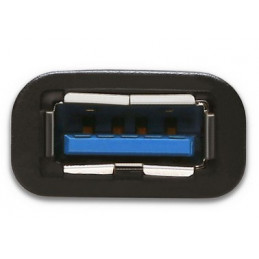 i-tec U31TYPEC kaapelin sukupuolenvaihtaja USB 3.1 Type-C USB 3.0 Type-A Musta