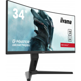 iiyama G-MASTER GB3467WQSU-B1 tietokoneen litteä näyttö 86,4 cm (34") 3440 x 1440 pikseliä UltraWide Quad HD LED Musta