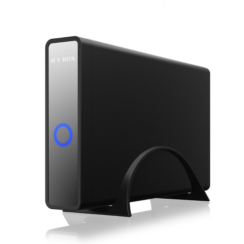 ICY BOX IB-382H-C31 HDD- SSD-kotelo Musta 2.5 3.5"