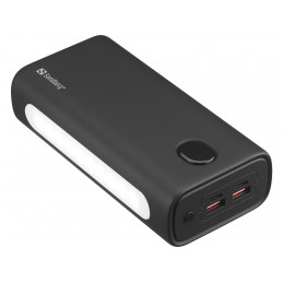 Sandberg Powerbank USB-C PD 20W 30000 Litiumioni (Li-Ion) 30000 mAh Musta