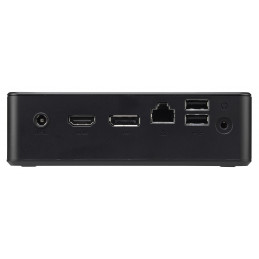 Shuttle XPC nano NC1010BA tietokone työasema 4205U mini PC Intel® Celeron® 4 GB DDR4-SDRAM 120 GB SSD Windows 10 Pro Musta