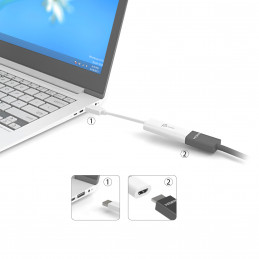 j5create JUA254-N USB™ - HDMI™ Multi-Monitor Adapter