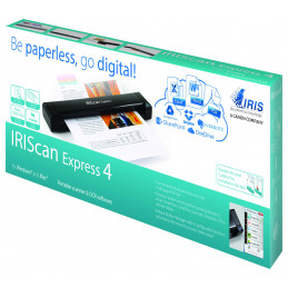 I.R.I.S. IRIScan Express 4 Arkkisyöttöskanneri 1200 x 1200 DPI A4 Musta