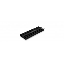ICY BOX IB-M2HS-701 SSD-asema Jäähdytyslevy jäähdytin Musta 1 kpl