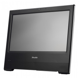 Shuttle X50V8 Intel® Celeron® 39,6 cm (15.6") 1366 x 768 pikseliä Kosketusnäyttö All-in-One PC -aihio Wi-Fi 5 (802.11ac) Musta