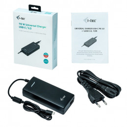 i-tec CHARGER-C112W mobiililaitteen laturi Musta Sisätila