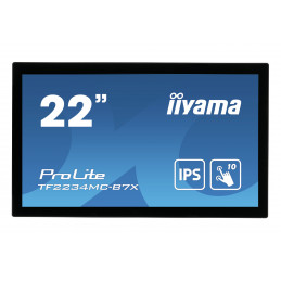 iiyama ProLite TF2234MC-B7X tietokoneen litteä näyttö 54,6 cm (21.5") 1920 x 1080 pikseliä Full HD LED Kosketusnäyttö