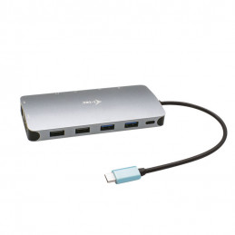 i-tec Metal C31NANODOCKPROPD kannettavien tietokoneiden telakka ja porttitoistin Langallinen USB 3.2 Gen 1 (3.1 Gen 1) Type-C