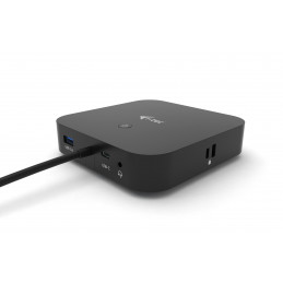 i-tec C31HDMIDPDOCKPD65 kannettavien tietokoneiden telakka ja porttitoistin Langallinen USB 3.2 Gen 1 (3.1 Gen 1) Type-C Musta