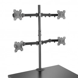 Lindy 40659 monitorin kiinnike ja jalusta 71,1 cm (28") Ruuvit Musta